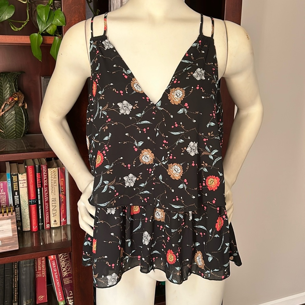 Buddy Love Floral Tiered Top